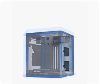 Flashforge Adventurer 5M Pro with CoreXY structure for stable, high-speed, and precise 3D printing performance.