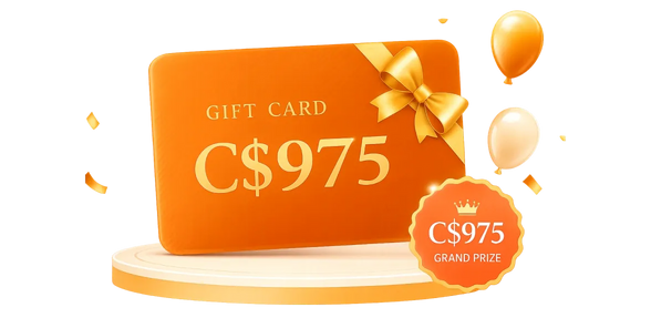 $699 Grand Prize Gift Card