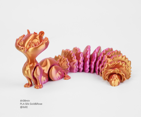 Flashforge Adventurer 5M Rapid Printing Squirrel by PLA Silk Filament