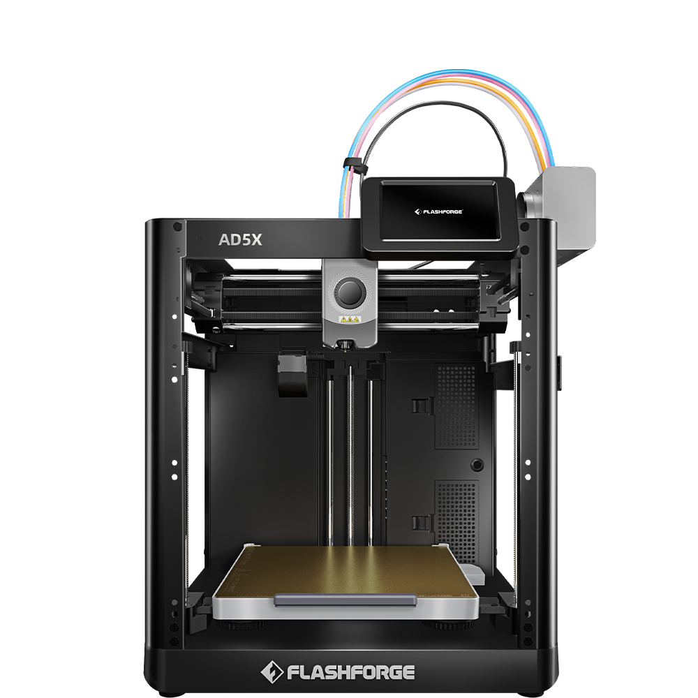 front view of Flashforge 3D Printer AD5X CA