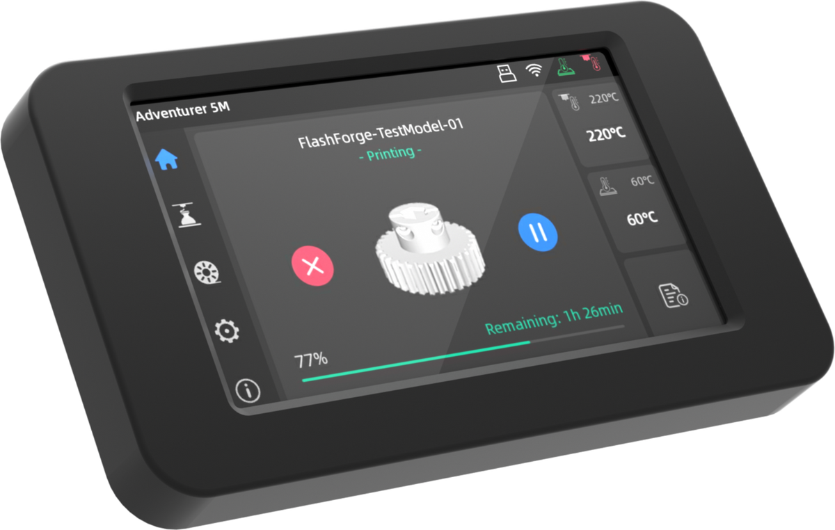Touch Screen Assembly for Flashforge Adventurer 5M
