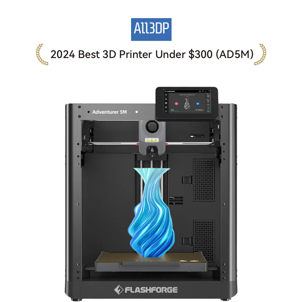 Flashforge 3D Printer AD5M with CNET 2024 Best 3D Printer for Educators