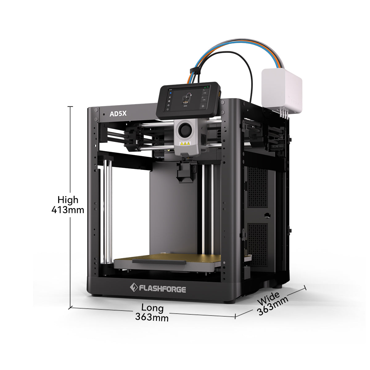 AD-85（R)装着 inpresＸ　ＶFORGED Flashforge AD5X – Multi-Color 3D Printing with Precision & Efficiency