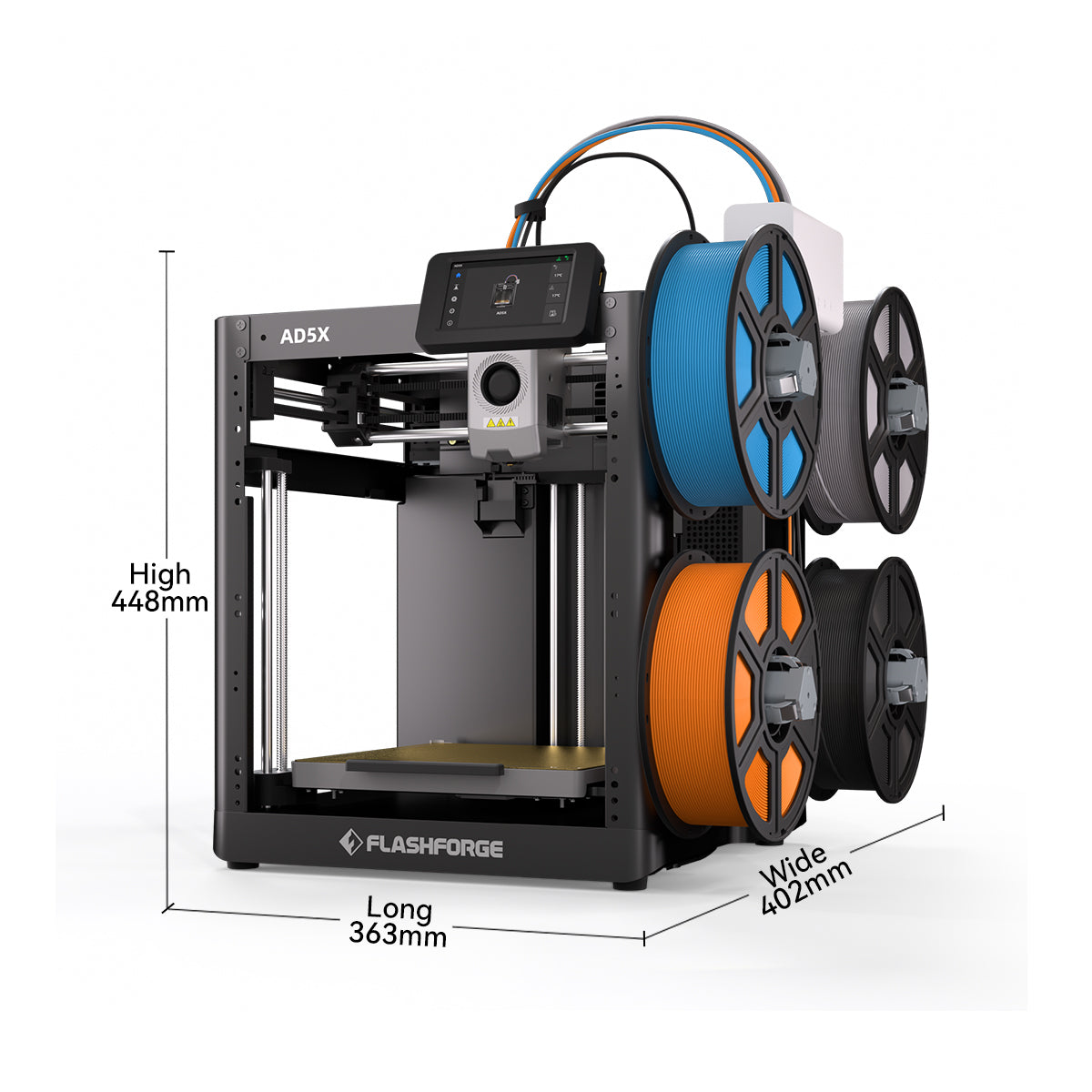 Flashforge AD5X – Multi-Color 3D Printing with Precision & Efficiency