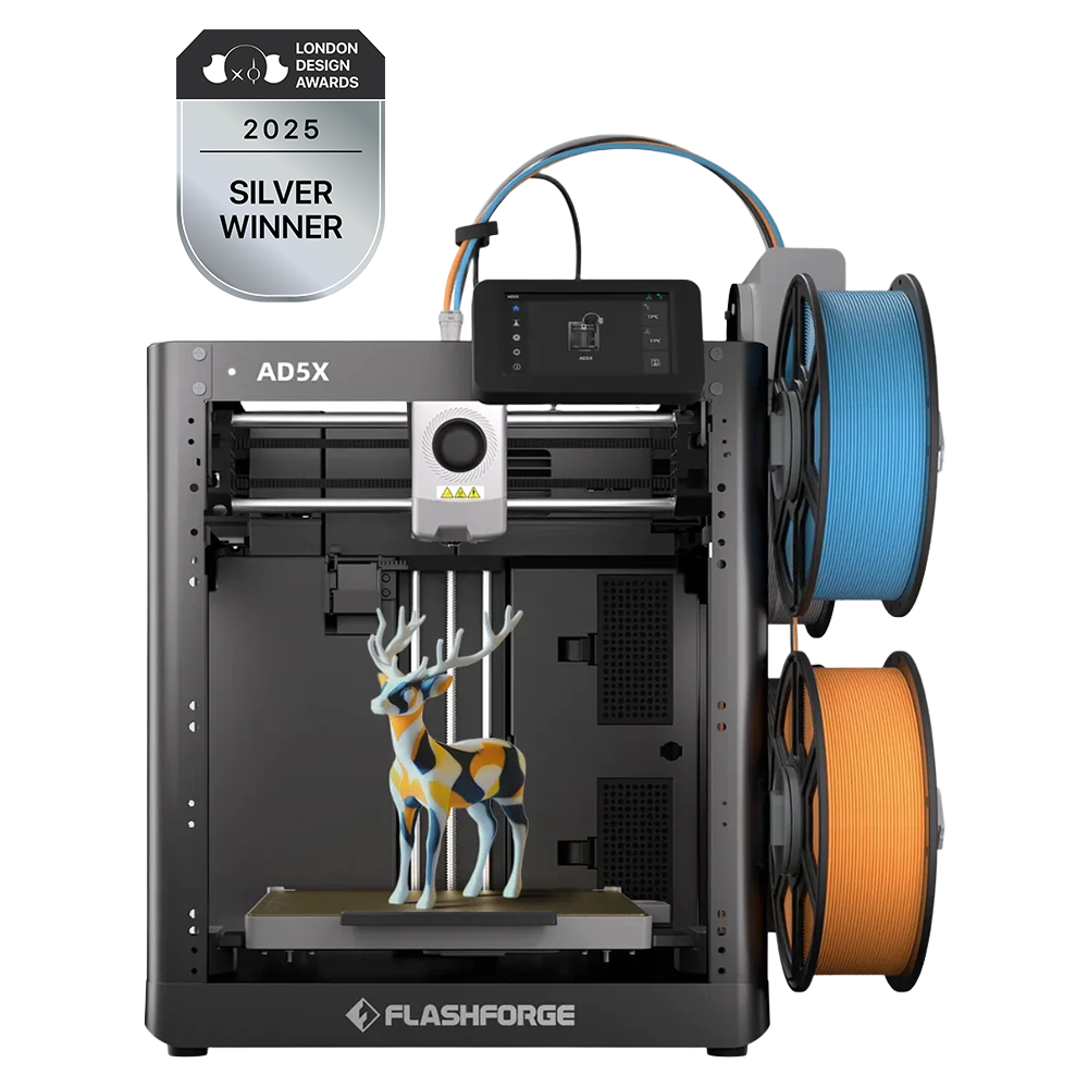 Flashforge 5 Flashforge AD5X – Multi-Color 3D Printing with Precision & Efficiency