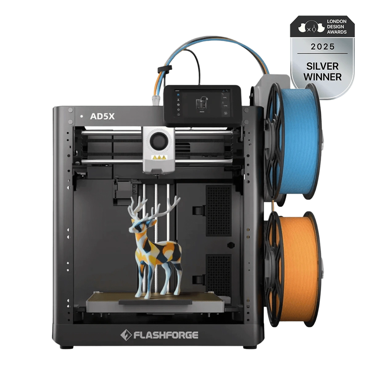 Flashforge AD5X – Imprimante 3D multicolore pour une impression couleur haute vitesse
