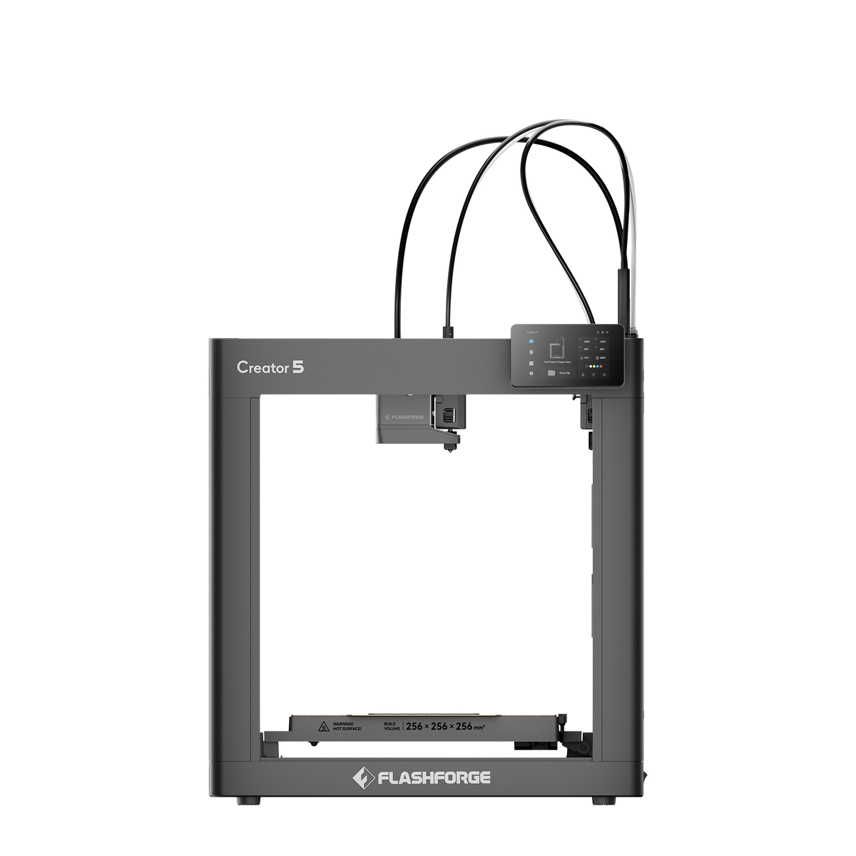 Flashforge Creator 5 4-Toolheads Multi-Color 3D Printer | 500% Faster,