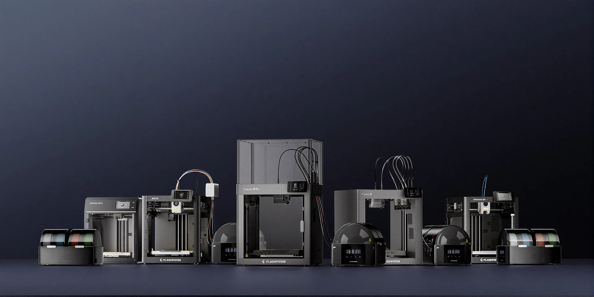 Compatible with all Flashforge 3D printers