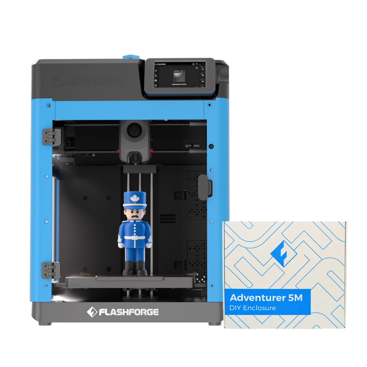 Imprimante 3D Flashforge Adventurer 5M, vitesse élevée de 600 mm/s, adaptée aux débutants
