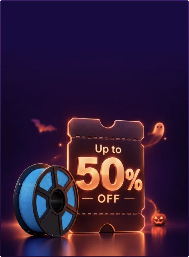 Up to 50% off selected Flashforge filaments — Black Friday Early Bird deal